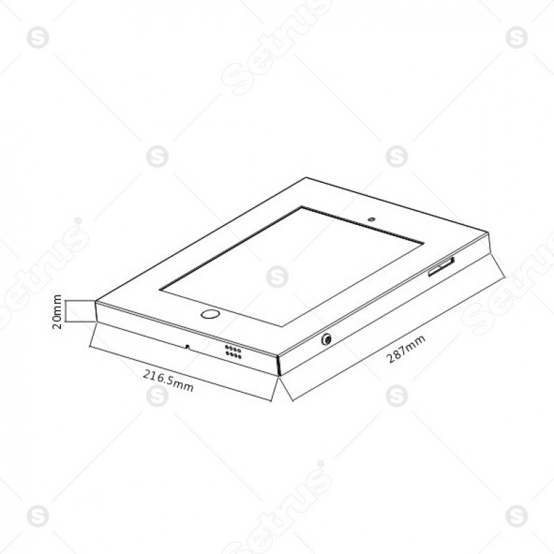 Hộp bảo vệ chống trộm máy tính bảng iPad Hộp bảo vệ chống trộm máy tính bảng iPad