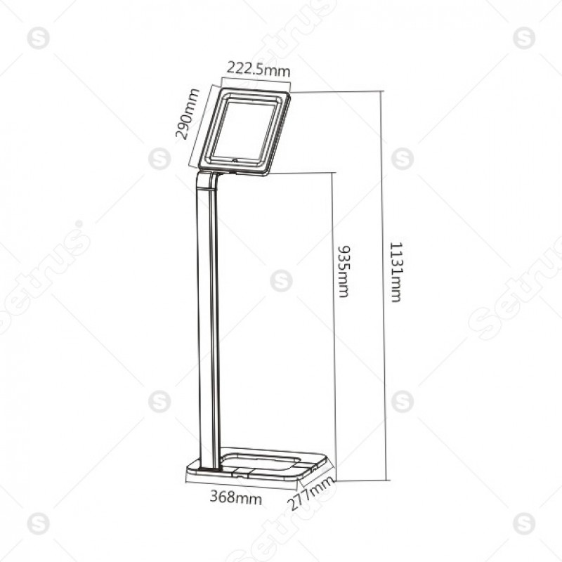 Giá đỡ chống trộm cho máy tính bảng iPad, Samsung Giá đỡ chống trộm cho máy tính bảng iPad, Samsung