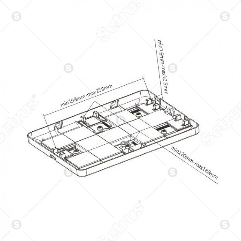 Giá đỡ chống trộm cho máy tính bảng iPad, Samsung Giá đỡ chống trộm cho máy tính bảng iPad, Samsung