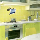 Giá đỡ máy tính bảng gắn tường, tủ bếp