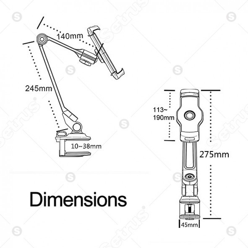  Giá đỡ điện thoại, máy tính bảng