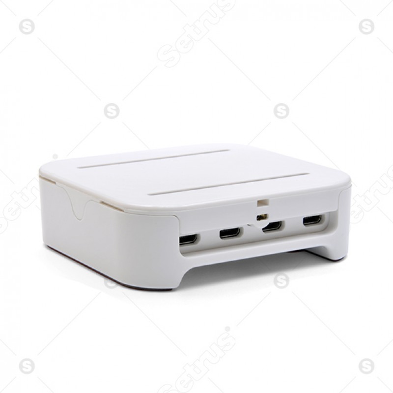 Bộ chống trộm trung tâm 4 cổng dành cho điện thoại, laptop, phụ kiện,...