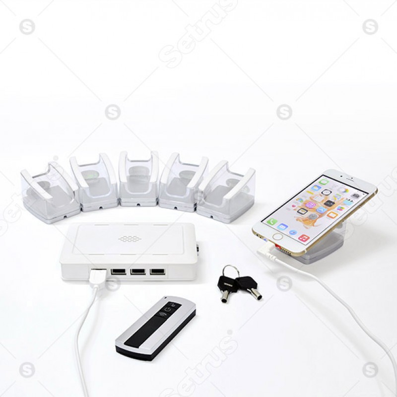 Bộ chống trộm trung tâm 6 cổng cho điện thoại