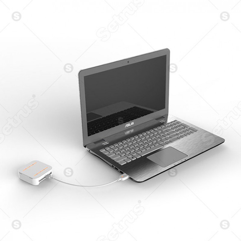 Bộ chống trộm trung tâm 8 cổng cho Laptop