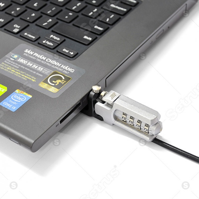 Khóa chống trộm trưng bày cho Laptop