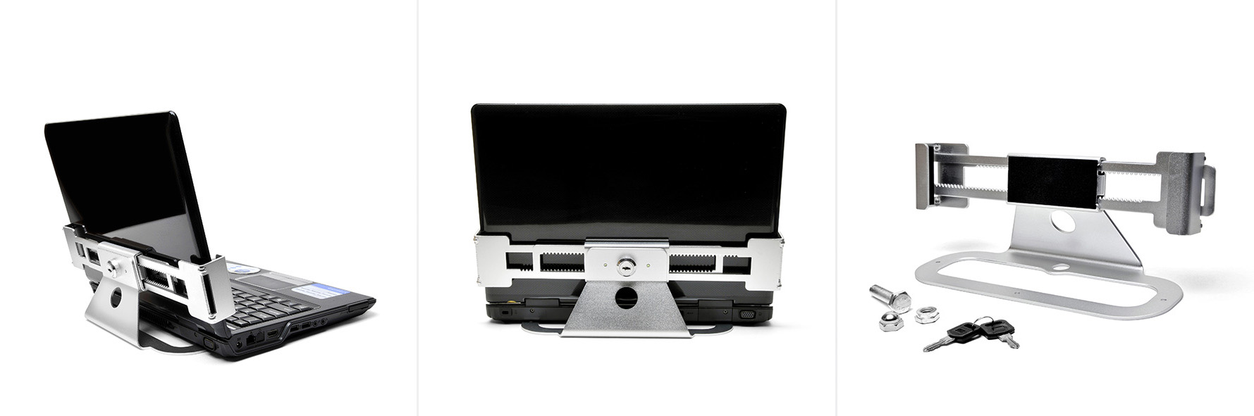 Mẫu giá đỡ chống trộm cho laptop.